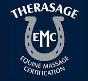 Therasage Equine Massage Certification (EMC) badge